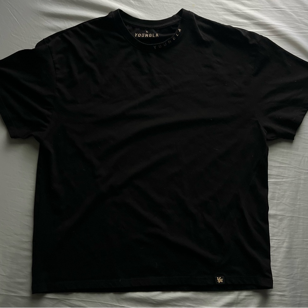YoungLA Black Oversized T-Shirt XL